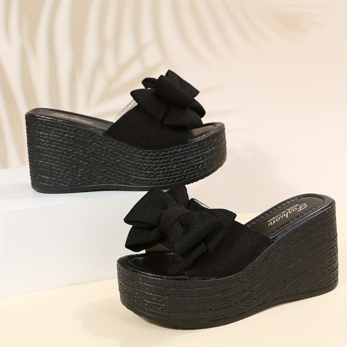 Women's Platform Wedge Sandals Open Toe Outdoor Shoes