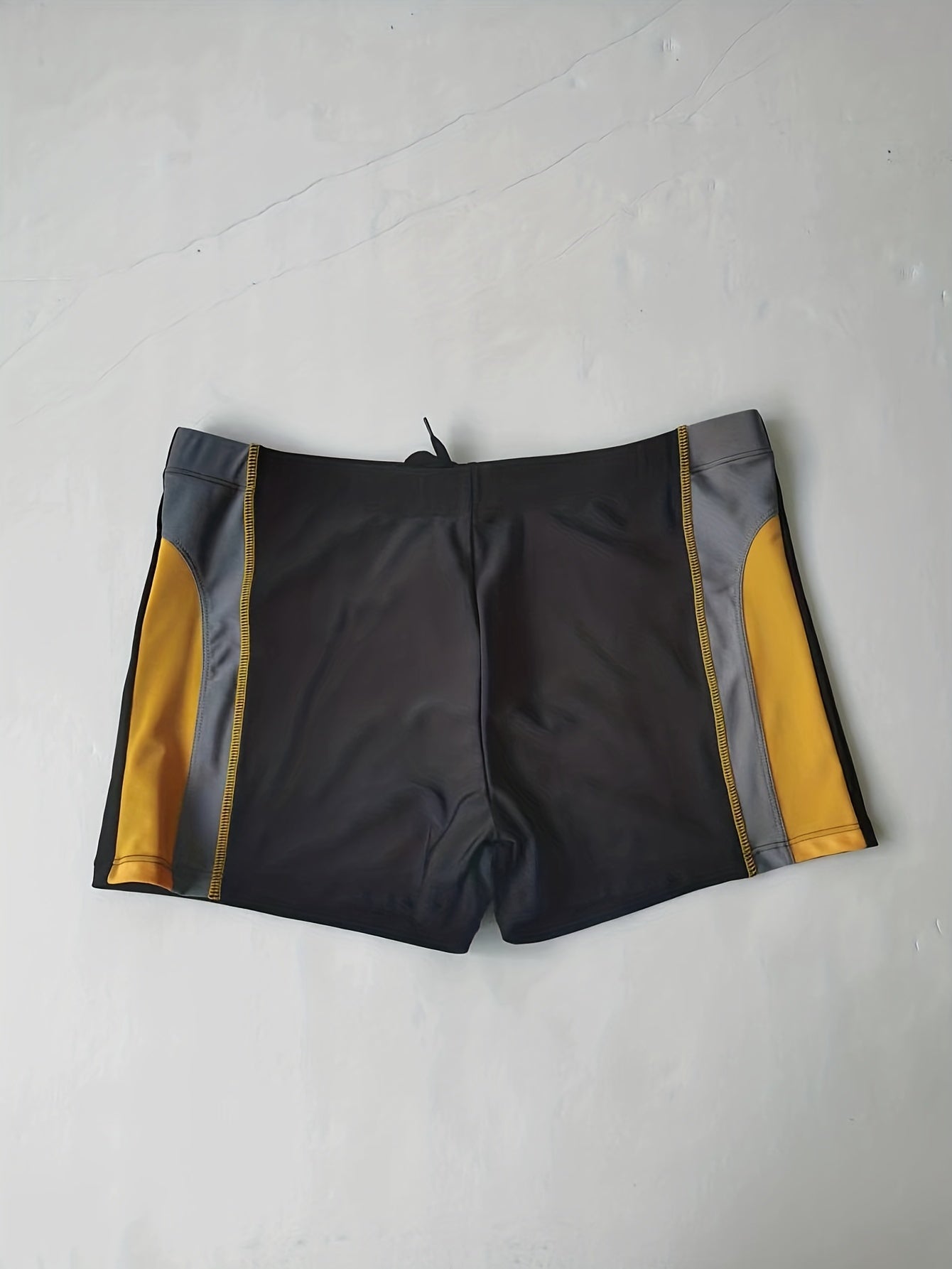 Men's Quick Dry Swim Trunks High Stretch Drawstring