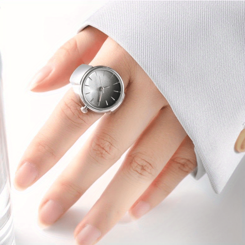 Mini Ring Watch Finger Quartz Watch Gift For Children