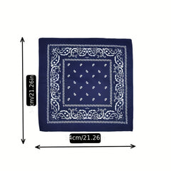 Vintage Paisley Print Bandana Hip Hop Multifunctional Neck Gaiter