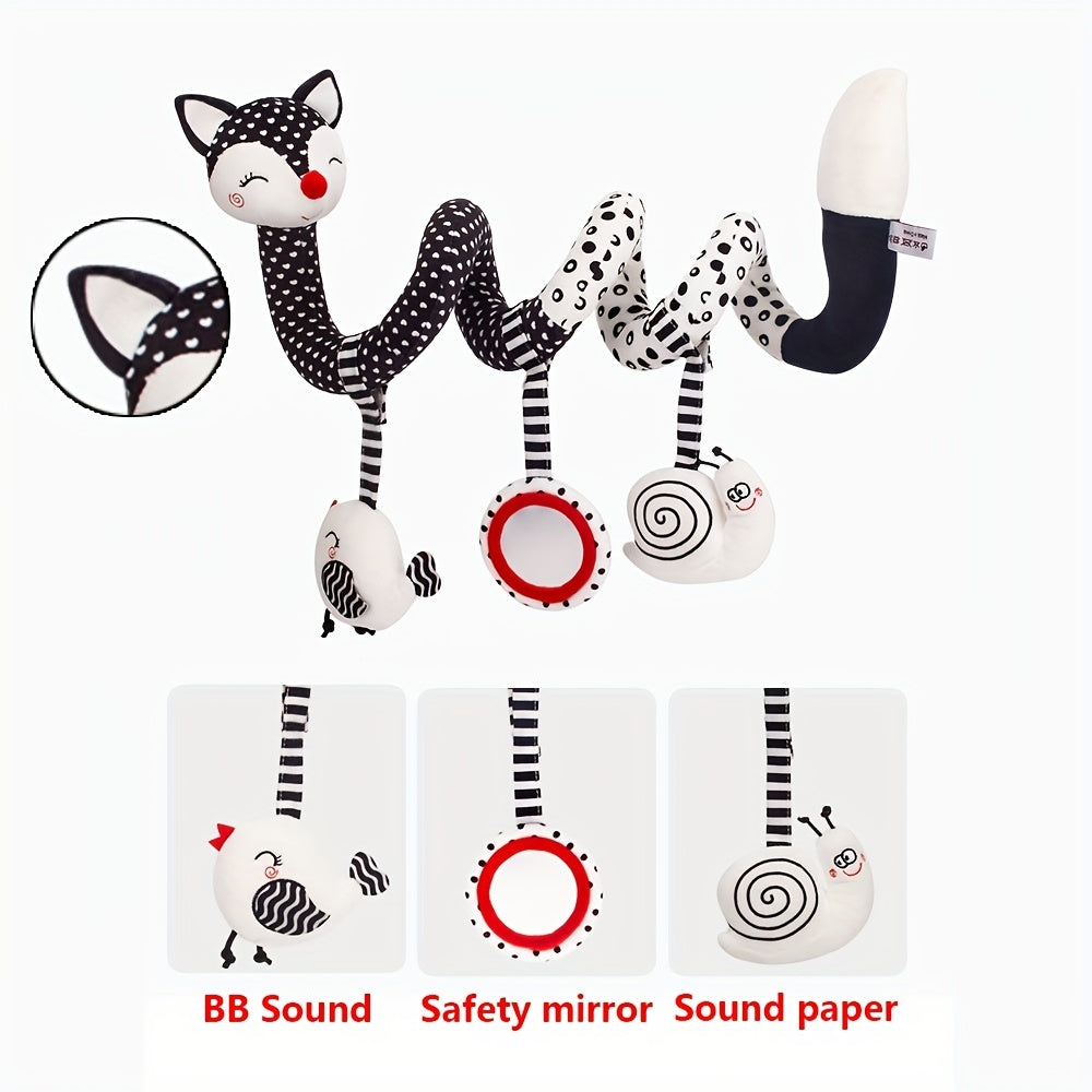 Fox Bed Hanging Stroller Pendant Plush Toy