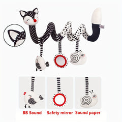Fox Bed Hanging Stroller Pendant Plush Toy