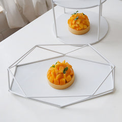 Double Layer Afternoon Tea Snack Rack Wedding Dessert Table