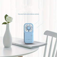 Mini USB Rechargeable Fan Portable Foldable Pocket Fan 3 Speeds