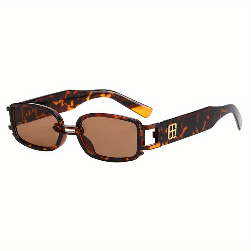 Square Frame Sunglasses Tinted Wrap Around Glasses UV400