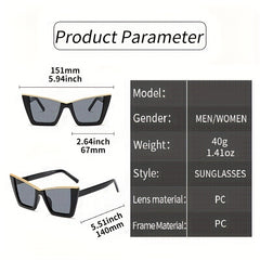 Cat Eye Sunglasses UV400 Anti Glare Sun Shades