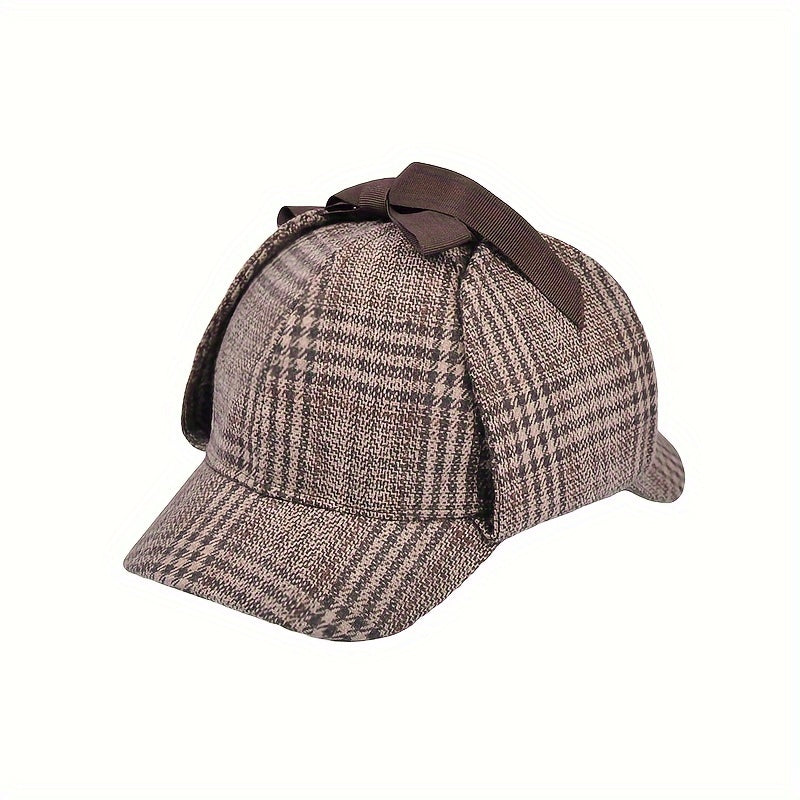 Detective Costume Hat Cosplay Hat Vintage Hat Deerstalker Hat Cap