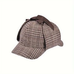 Detective Costume Hat Cosplay Hat Vintage Hat Deerstalker Hat Cap