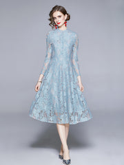 Lace Bridesmaid Dress Night Out Cocktail Women's Clothing