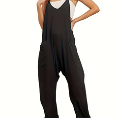 Casual Spaghetti Strap Jumpsuit for Women