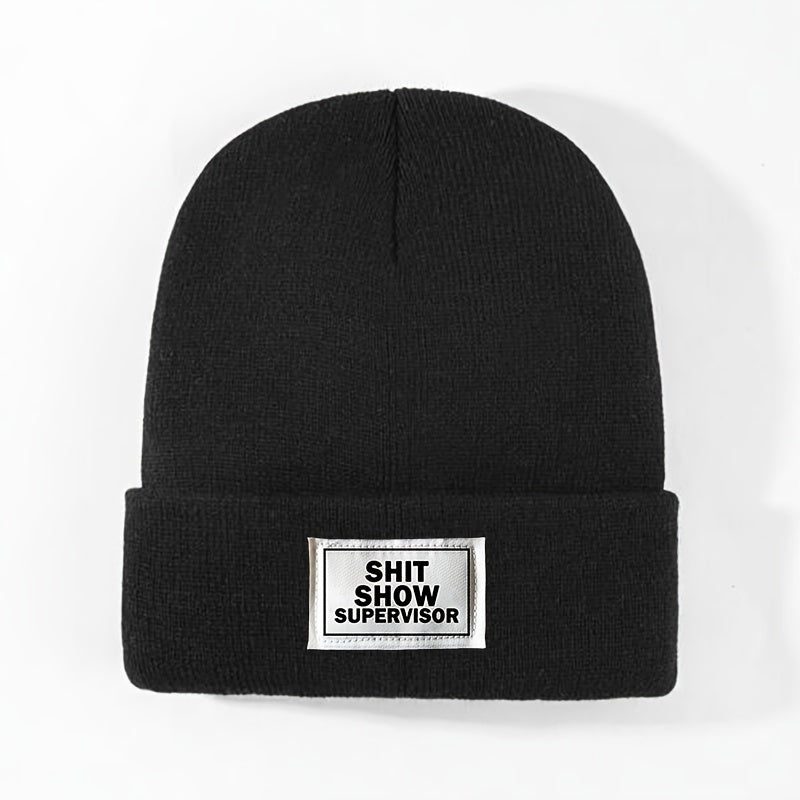 Winter Warm Knitted Hat Outdoor Hip hop Beanie