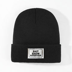 Winter Warm Knitted Hat Outdoor Hip hop Beanie