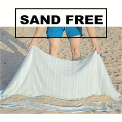 Oversized Beach Towel for Pool Cruise Vacation - Soft, Sandproof, Quick Dry