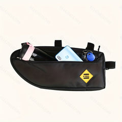 Large Capacity Triangle Bike Bag Waterproof Top Tube Saddle Bag