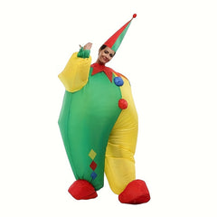 Halloween Clown Inflatable Costume Cosplay Party Dress