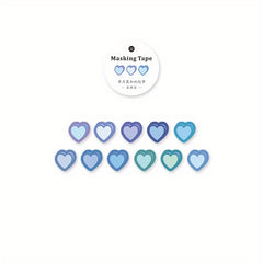 Heart Decoration Washi Masking Tape for Scrapbooking Stationary School Supplies
