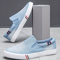 Men's Breathable Slip On Canvas Shoes for Walking