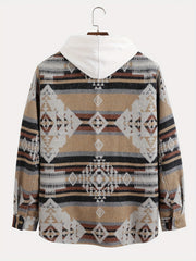 Ethnic Style Men's Long Sleeve Shirt For Autumn
