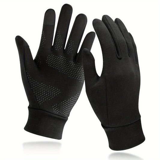 Touch Screen Anti Slip Warm Gloves For Running Cycling Driving