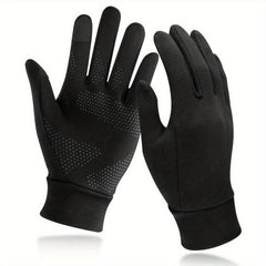 Touch Screen Anti Slip Warm Gloves For Running Cycling Driving