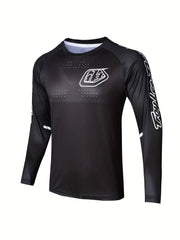 Men's Long Sleeve Motorcycle Off road T shirt Quick Drying Breathable