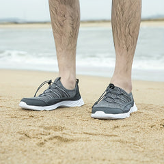 Men's Closed Toe Water Shoes Mesh Breathable Non Slip