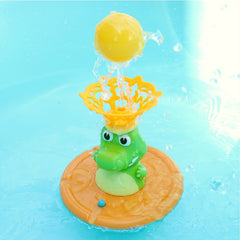 Crocodile Pool Bathroom Toy - Colorful Cartoon Animal Shapes ABS Material