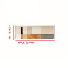 Modern Geometric Pattern Carpet Light High end Carpet 31.4 62.9inch