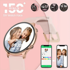 Wireless Calling Smartwatch with Menstrual Cycle Tracker