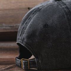 Men's Embroidered Washed Baseball Cap