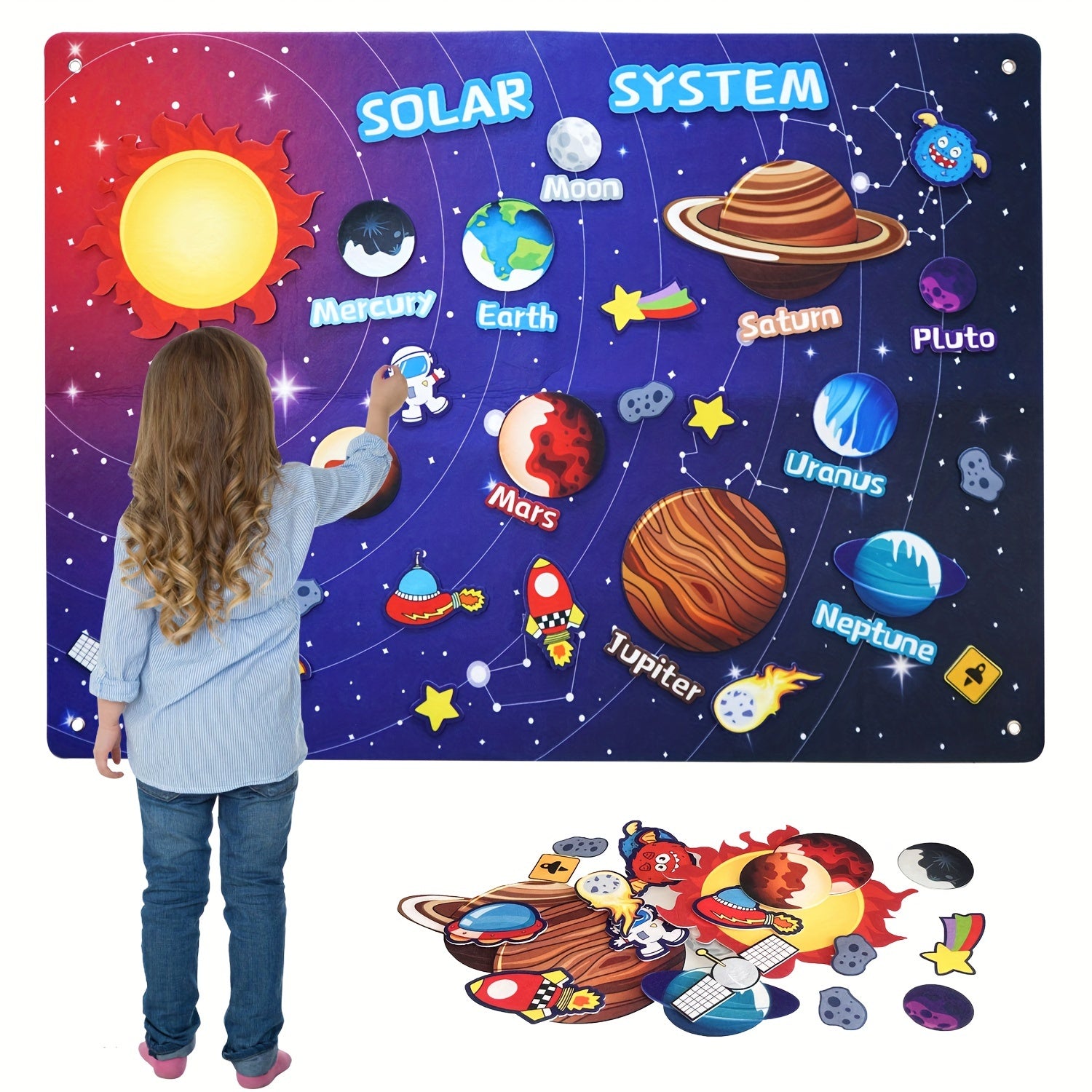 Space Feeling Board Story Collection Solar System Universe Story