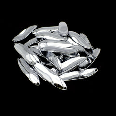 20pcs Polished Fishing Spoon Sea Fishing Lure Casting Bait For Bass Blackfish