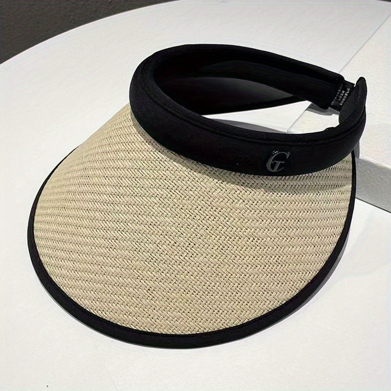 UV Protection Visor Hat Sunproof Travel Beach Hats Women Sun Hat