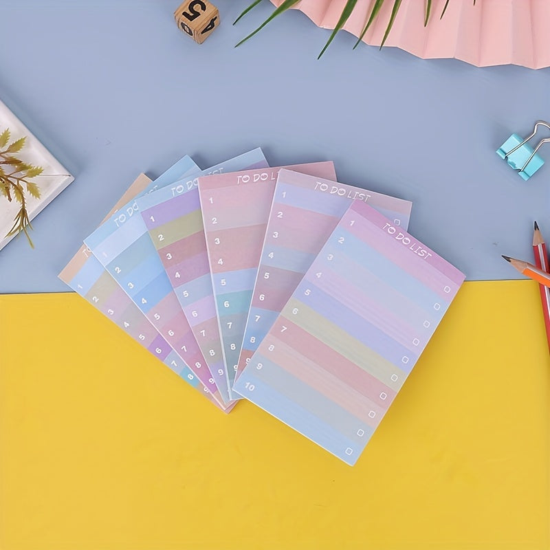 Multicolor Rainbow Sticky Notes For Students