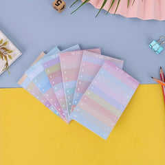 Multicolor Rainbow Sticky Notes For Students
