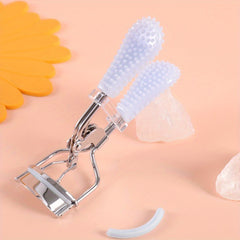 Stainless Steel Eyelash Curler With Non Slip Handle