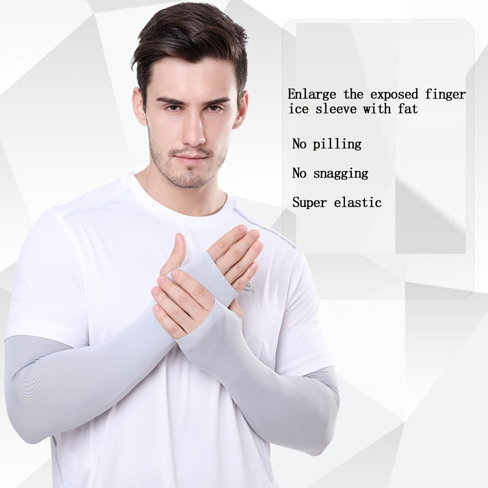 Cooling Arm Sleeves for Outdoor Activities Sun Protection Compression