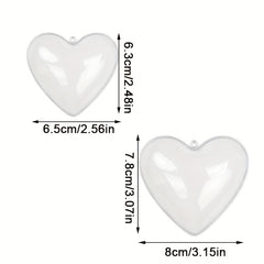 Heart Shaped Ornament Holiday Party Gift Box
