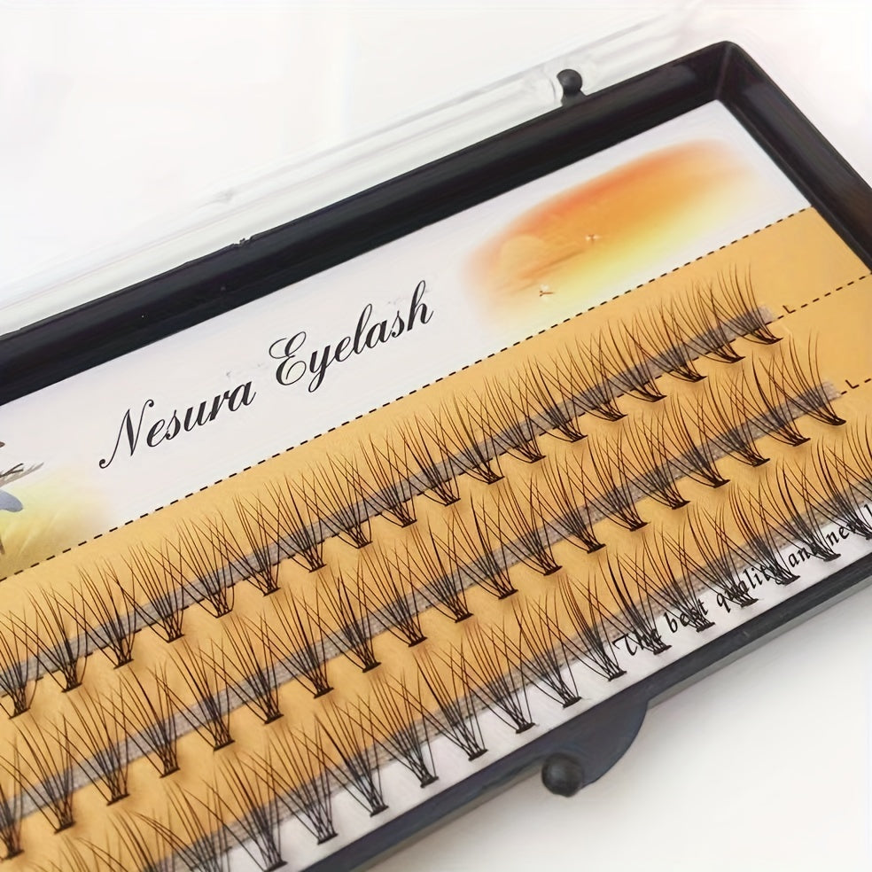 False Eyelashes Grafting Natural Thick Single Cluster Planting