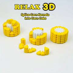DIY Artificial Jade Rice Puzzle Assembly Toy Keychain Gift