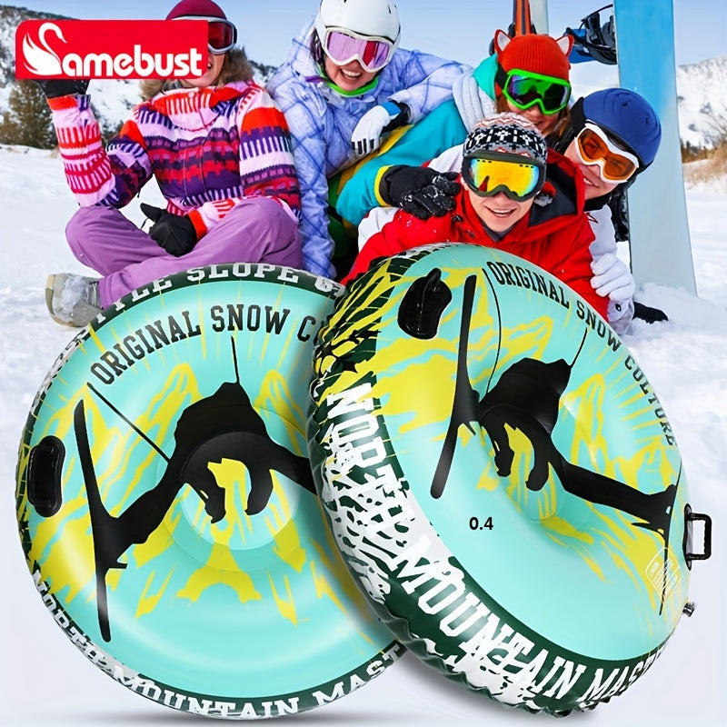 Inflatable Skiing Circle Snow Sled 47inch 119