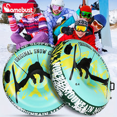 Inflatable Skiing Circle Snow Sled 47inch 119