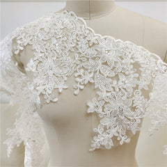 1pc Flower Lace Applique Sewing Patch DIY Wedding Dress Clothes