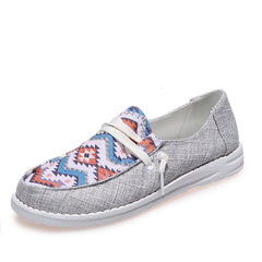 Women's Lace-up Loafers Lightweight Slip On Shoes
