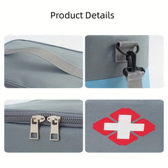 Emergency Trauma Medical Bag Large Capacity Travel Portable Medicine Storage Bag