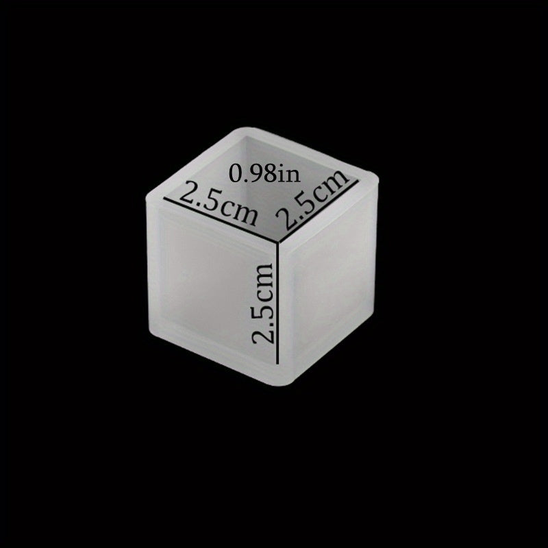 Square Cube Silicone Mold DIY Ornament Resin Casting Mold