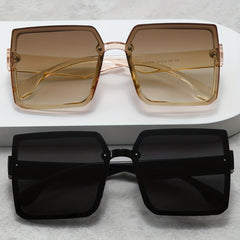 2 Pairs Men's Large Frame UV Protection Sunglasses