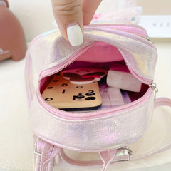Mermaid Sequin Bow Kindergarten Shoulder Bag Girls Boys Backpack