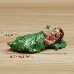 Flower Fairy Statue Micro landscape Ornaments Resin Succulent Plant Decor