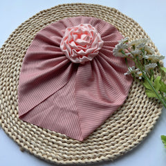 Baby Girls Flowers Cap Hat Soft Hair Wrap Head Accessories